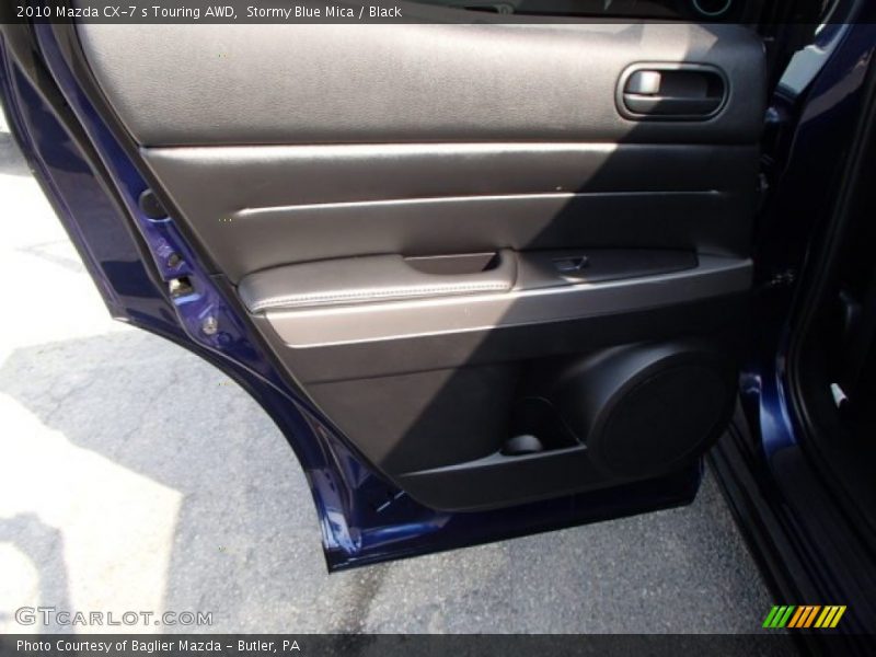 Stormy Blue Mica / Black 2010 Mazda CX-7 s Touring AWD