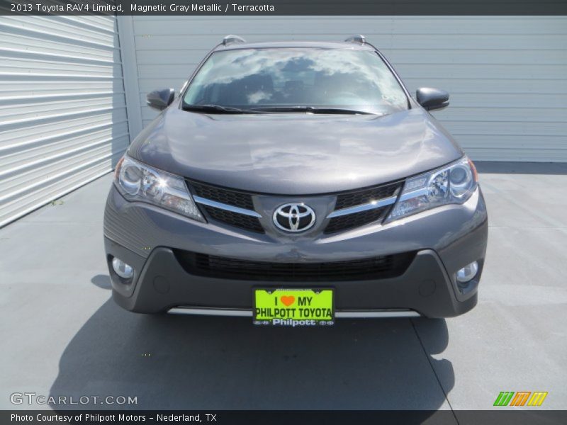 Magnetic Gray Metallic / Terracotta 2013 Toyota RAV4 Limited