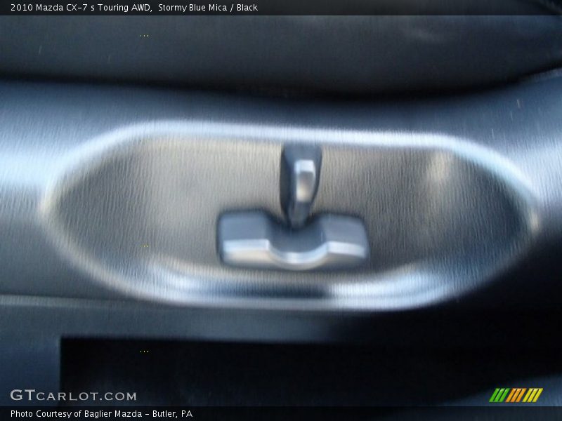 Stormy Blue Mica / Black 2010 Mazda CX-7 s Touring AWD