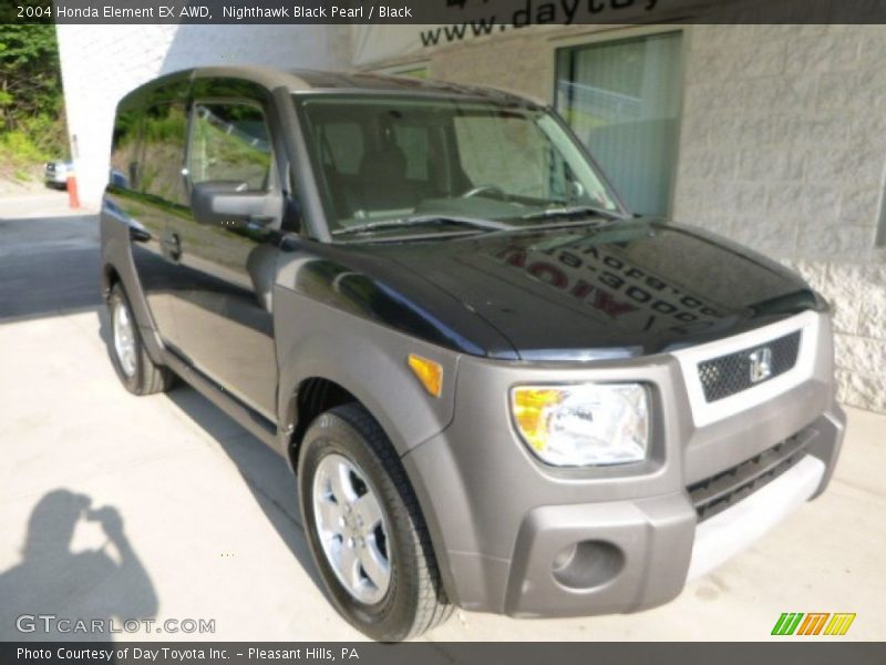 Nighthawk Black Pearl / Black 2004 Honda Element EX AWD