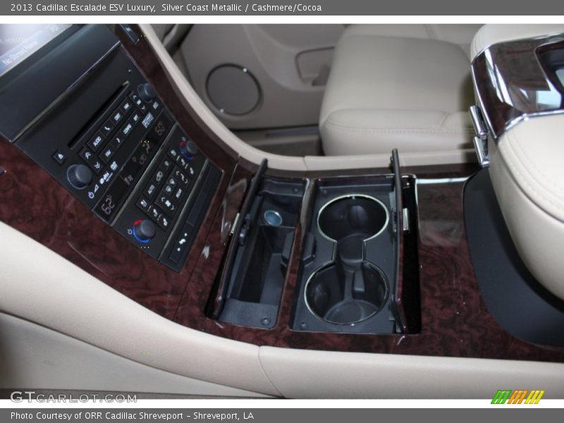Silver Coast Metallic / Cashmere/Cocoa 2013 Cadillac Escalade ESV Luxury