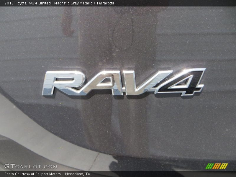 Magnetic Gray Metallic / Terracotta 2013 Toyota RAV4 Limited
