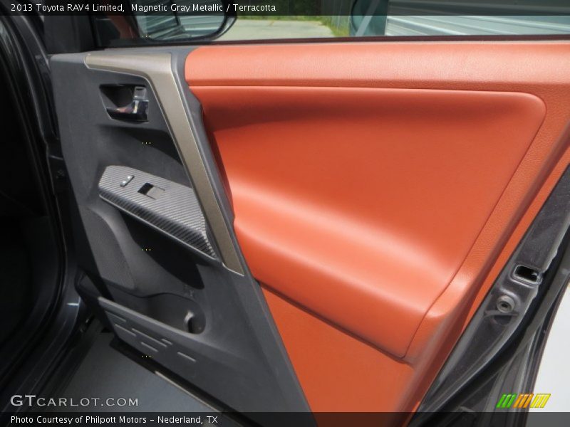 Magnetic Gray Metallic / Terracotta 2013 Toyota RAV4 Limited