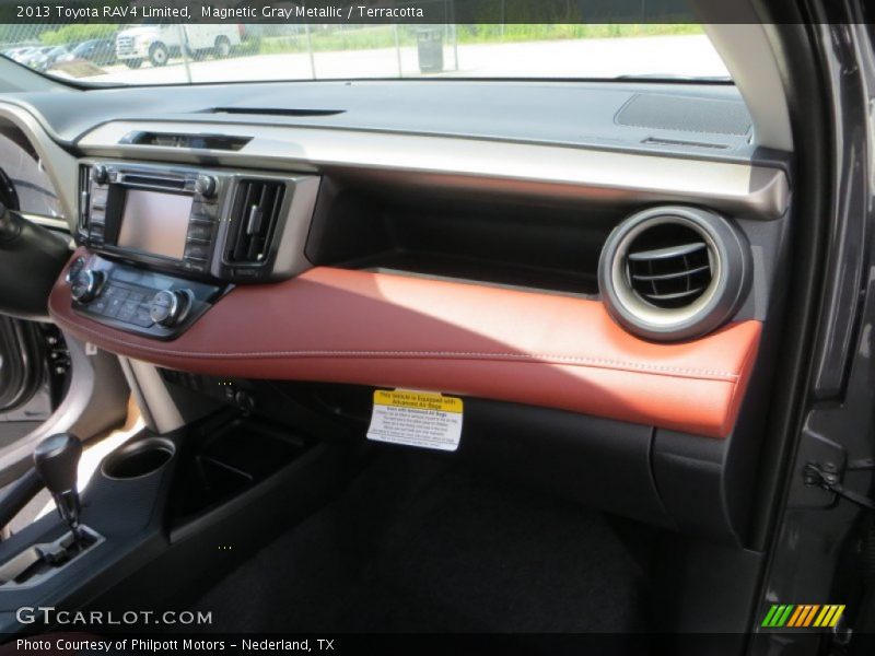 Magnetic Gray Metallic / Terracotta 2013 Toyota RAV4 Limited