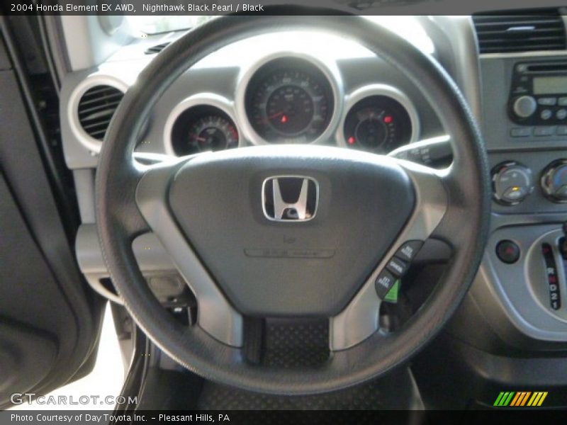 Nighthawk Black Pearl / Black 2004 Honda Element EX AWD