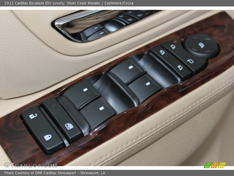 Silver Coast Metallic / Cashmere/Cocoa 2013 Cadillac Escalade ESV Luxury