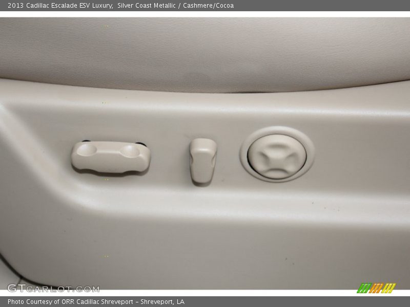 Silver Coast Metallic / Cashmere/Cocoa 2013 Cadillac Escalade ESV Luxury