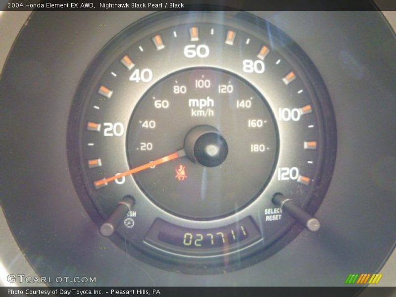Nighthawk Black Pearl / Black 2004 Honda Element EX AWD