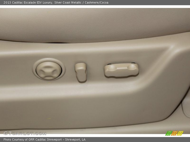 Silver Coast Metallic / Cashmere/Cocoa 2013 Cadillac Escalade ESV Luxury