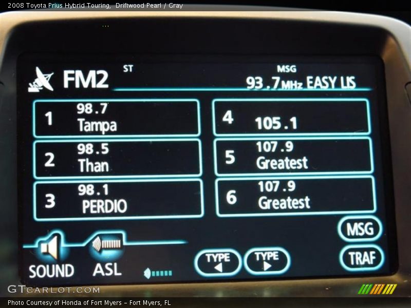 Driftwood Pearl / Gray 2008 Toyota Prius Hybrid Touring