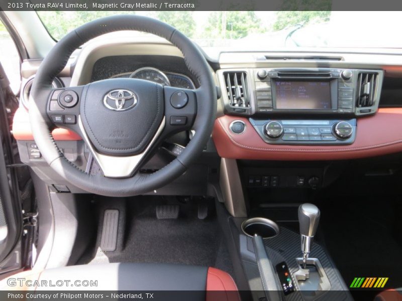 Dashboard of 2013 RAV4 Limited