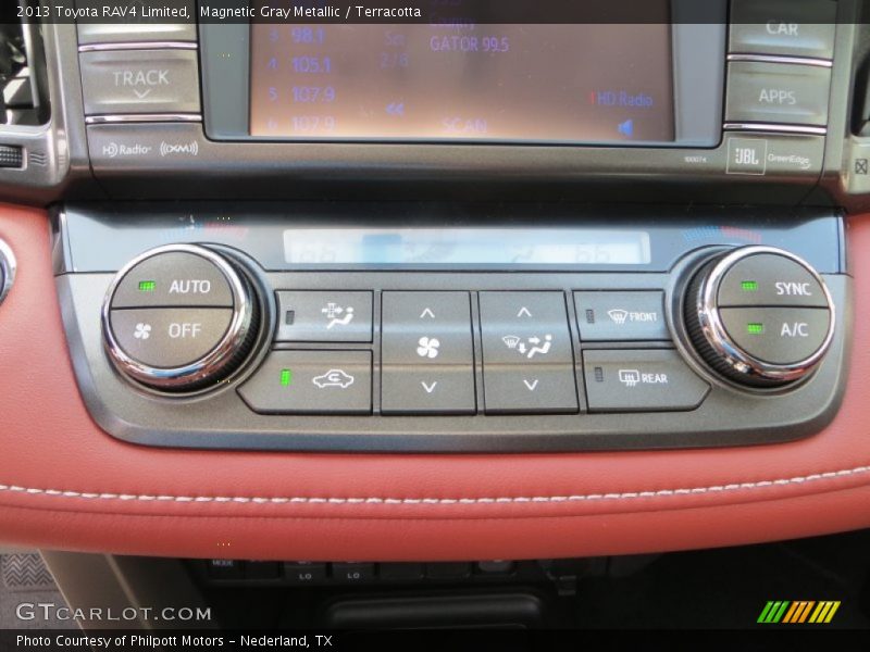 Controls of 2013 RAV4 Limited