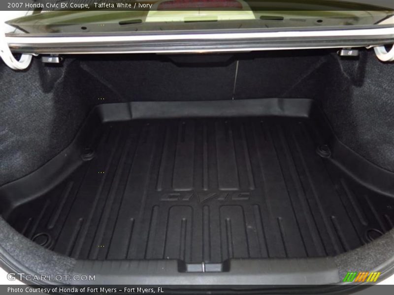 Taffeta White / Ivory 2007 Honda Civic EX Coupe