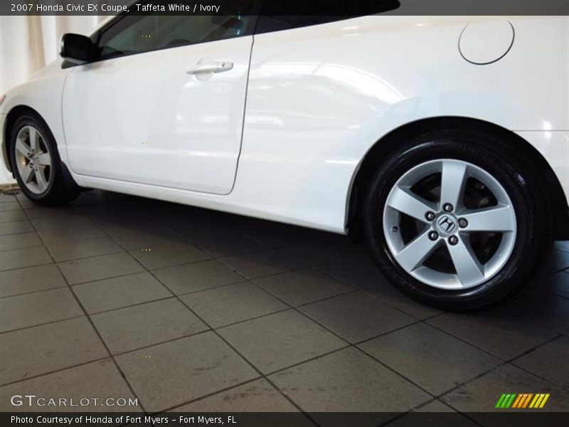 Taffeta White / Ivory 2007 Honda Civic EX Coupe