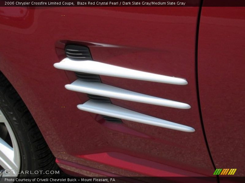Blaze Red Crystal Pearl / Dark Slate Gray/Medium Slate Gray 2006 Chrysler Crossfire Limited Coupe