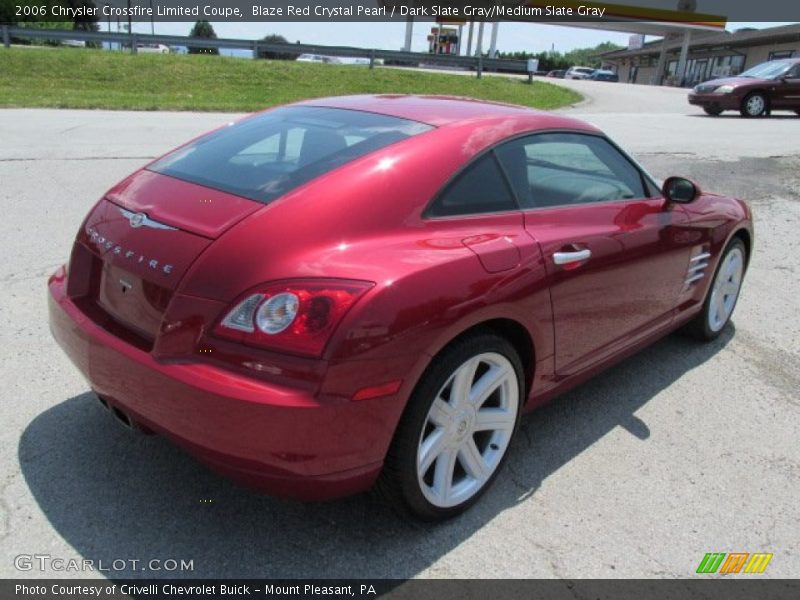 Blaze Red Crystal Pearl / Dark Slate Gray/Medium Slate Gray 2006 Chrysler Crossfire Limited Coupe