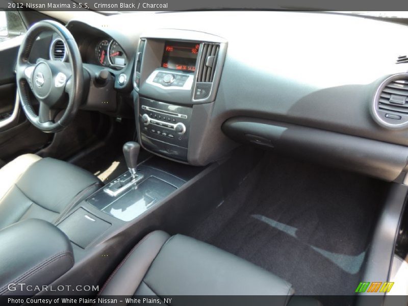 Crimson Black / Charcoal 2012 Nissan Maxima 3.5 S