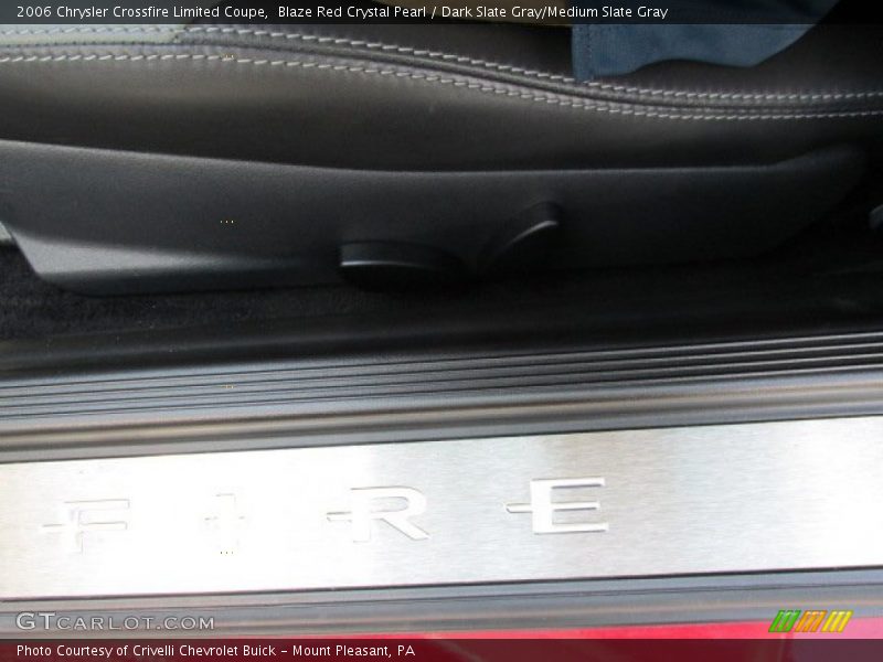 Blaze Red Crystal Pearl / Dark Slate Gray/Medium Slate Gray 2006 Chrysler Crossfire Limited Coupe