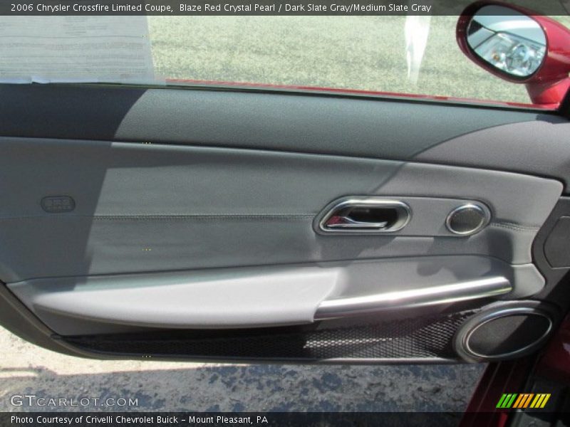 Blaze Red Crystal Pearl / Dark Slate Gray/Medium Slate Gray 2006 Chrysler Crossfire Limited Coupe