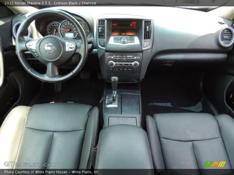 Crimson Black / Charcoal 2012 Nissan Maxima 3.5 S