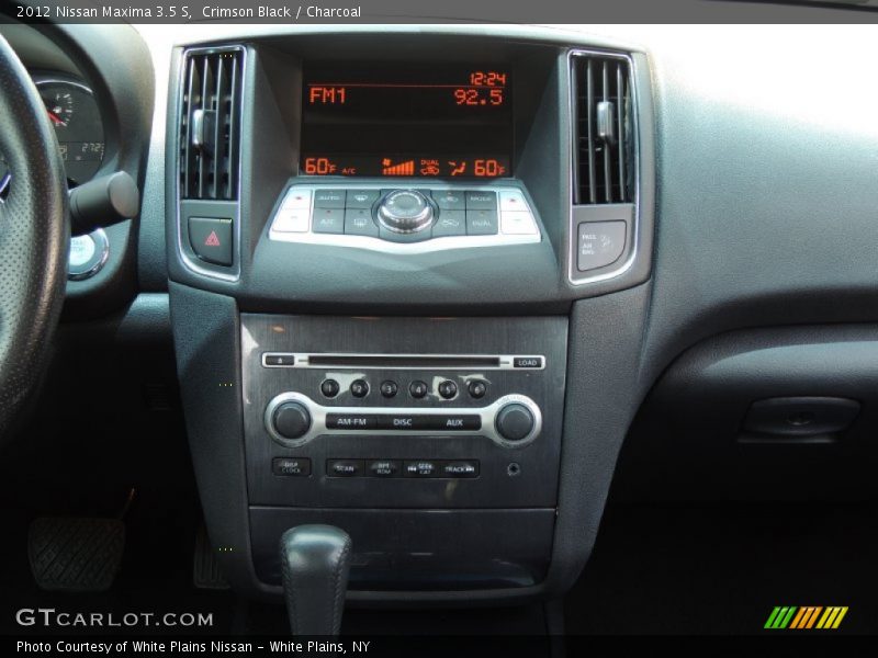 Crimson Black / Charcoal 2012 Nissan Maxima 3.5 S