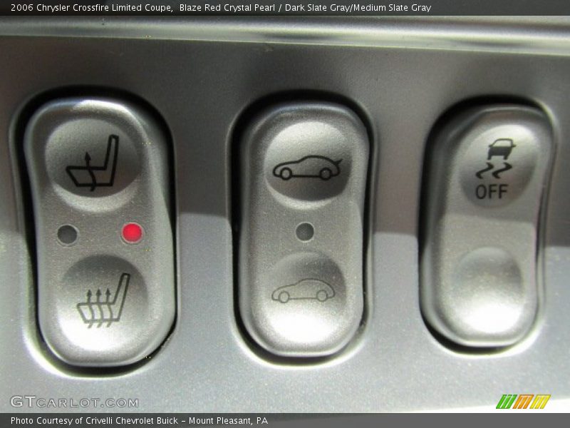 Controls of 2006 Crossfire Limited Coupe