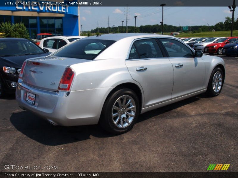 Bright Silver Metallic / Black 2012 Chrysler 300 Limited