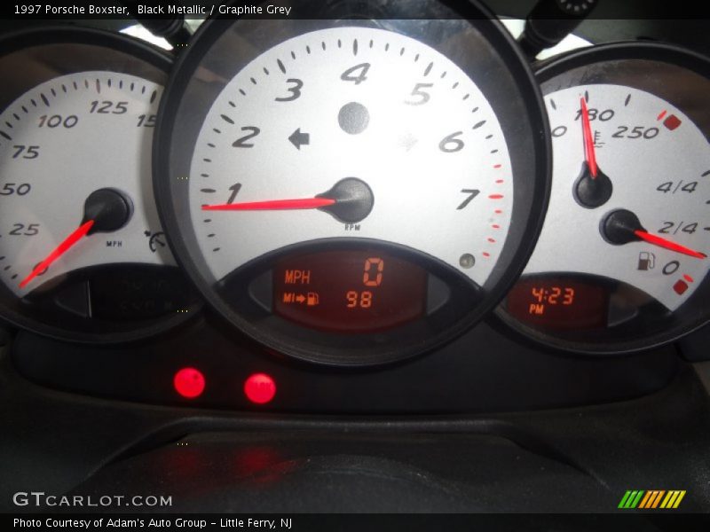 Black Metallic / Graphite Grey 1997 Porsche Boxster