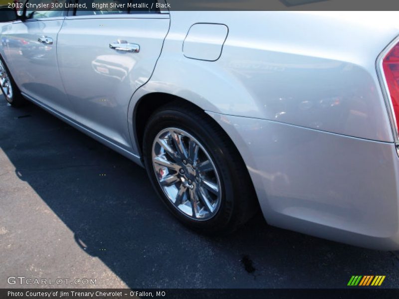 Bright Silver Metallic / Black 2012 Chrysler 300 Limited
