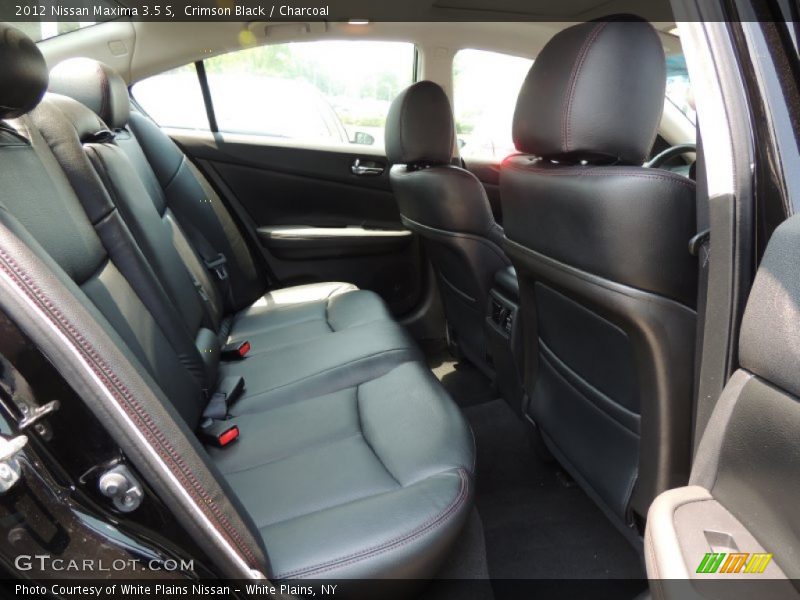 Crimson Black / Charcoal 2012 Nissan Maxima 3.5 S