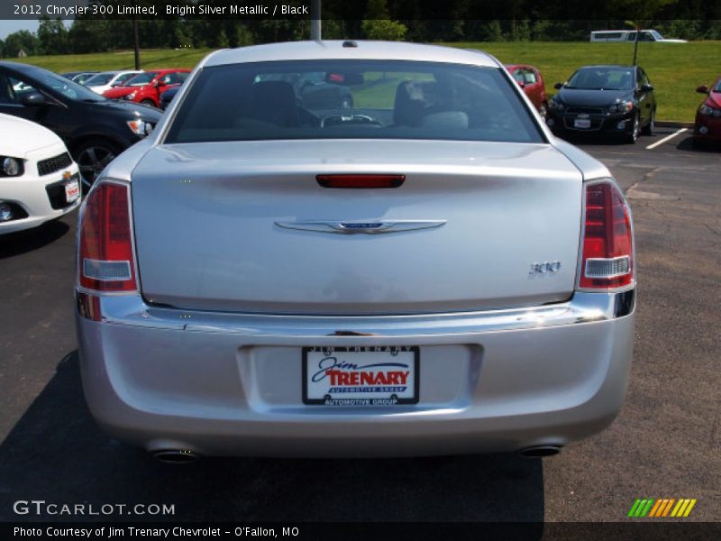 Bright Silver Metallic / Black 2012 Chrysler 300 Limited