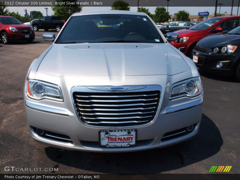 Bright Silver Metallic / Black 2012 Chrysler 300 Limited