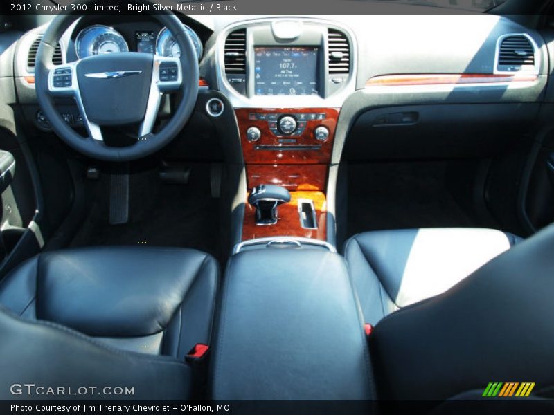 Bright Silver Metallic / Black 2012 Chrysler 300 Limited