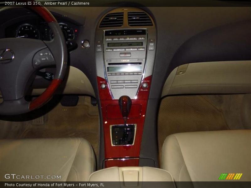 Amber Pearl / Cashmere 2007 Lexus ES 350