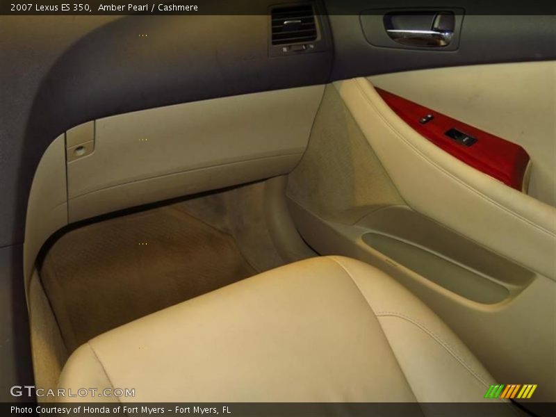 Amber Pearl / Cashmere 2007 Lexus ES 350