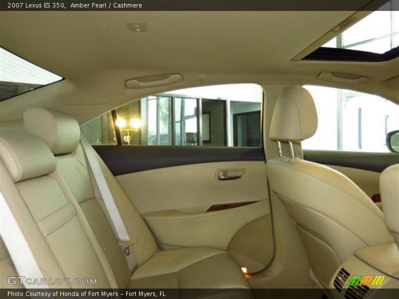 Amber Pearl / Cashmere 2007 Lexus ES 350