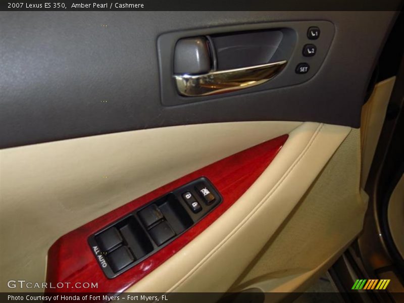 Amber Pearl / Cashmere 2007 Lexus ES 350