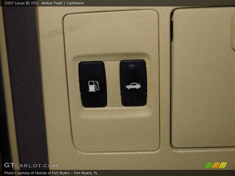 Amber Pearl / Cashmere 2007 Lexus ES 350