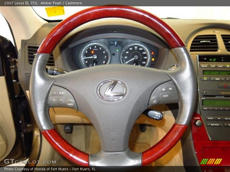 Amber Pearl / Cashmere 2007 Lexus ES 350