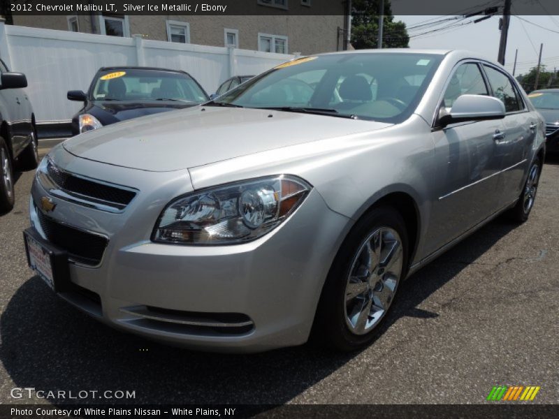 Silver Ice Metallic / Ebony 2012 Chevrolet Malibu LT
