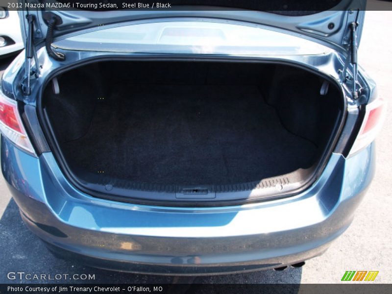 Steel Blue / Black 2012 Mazda MAZDA6 i Touring Sedan