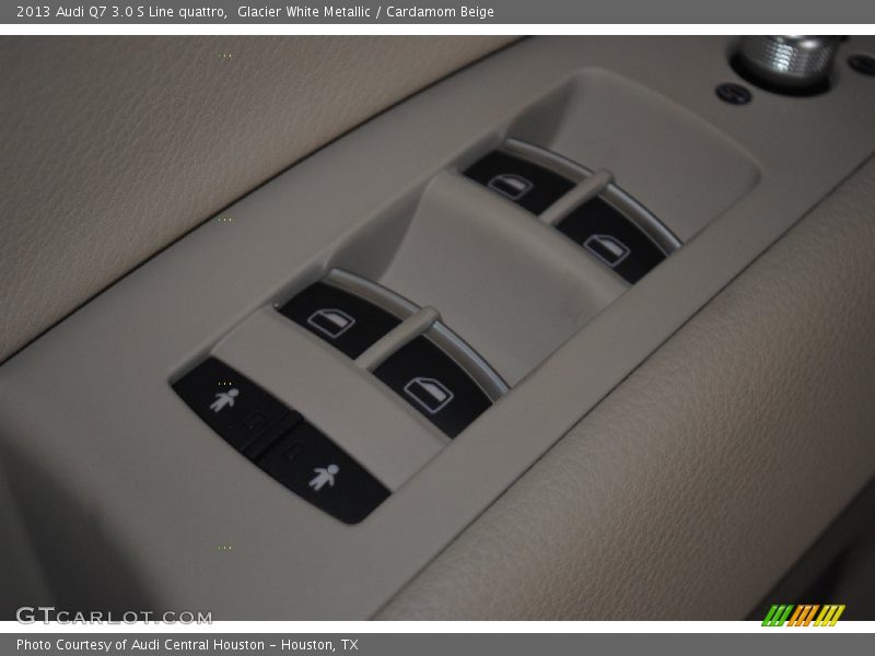Glacier White Metallic / Cardamom Beige 2013 Audi Q7 3.0 S Line quattro