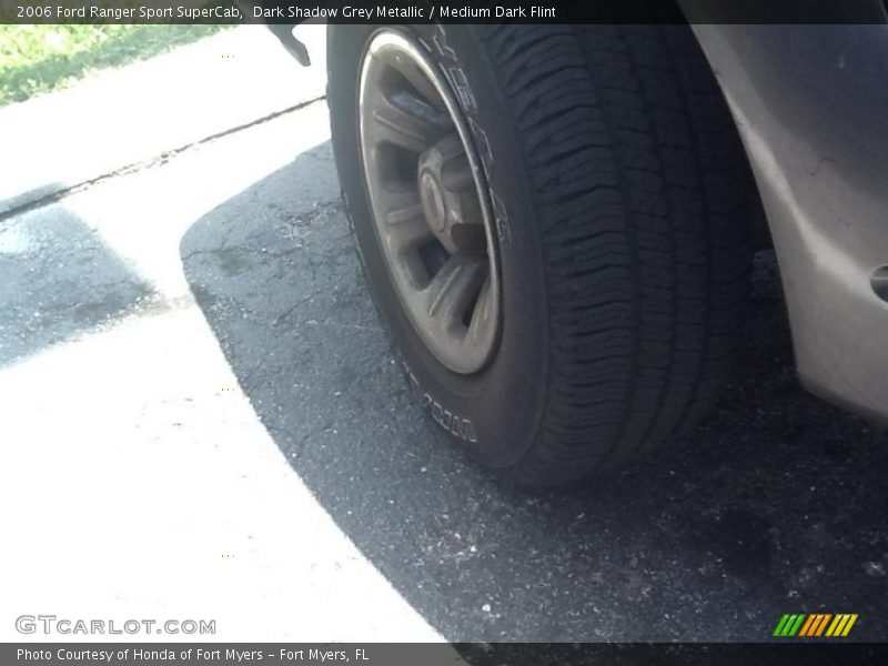 Dark Shadow Grey Metallic / Medium Dark Flint 2006 Ford Ranger Sport SuperCab