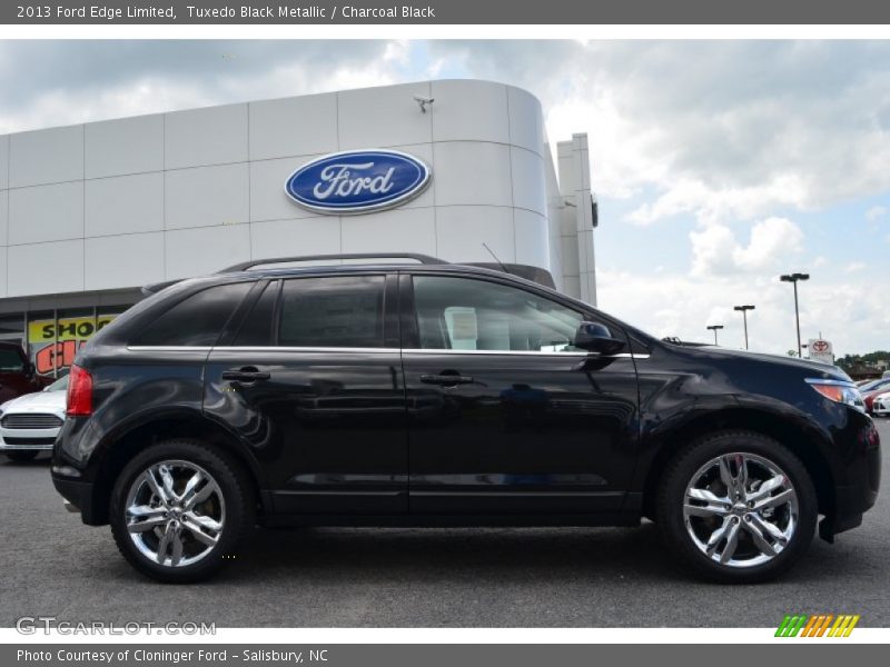 Tuxedo Black Metallic / Charcoal Black 2013 Ford Edge Limited