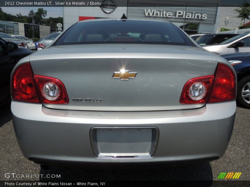 Silver Ice Metallic / Ebony 2012 Chevrolet Malibu LT