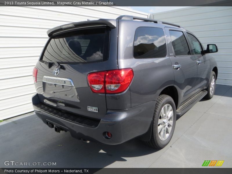 Magnetic Gray Metallic / Graphite 2013 Toyota Sequoia Limited