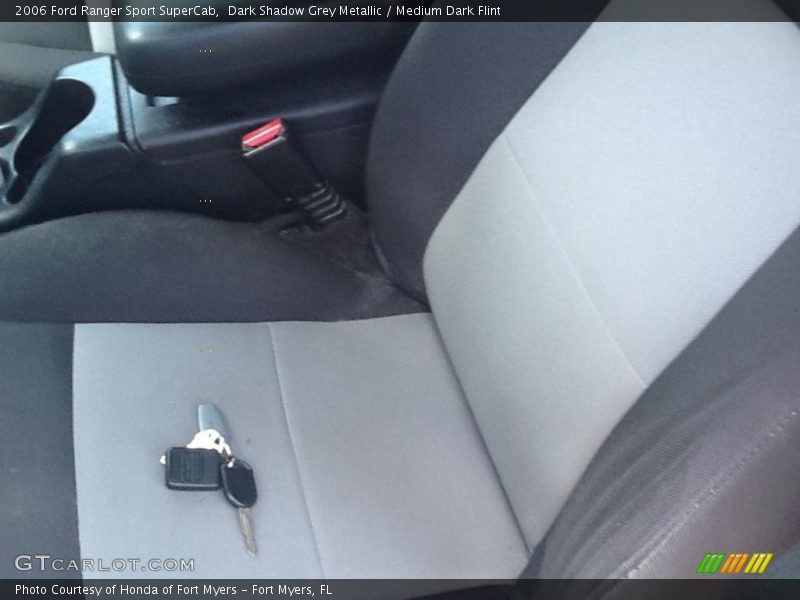 Dark Shadow Grey Metallic / Medium Dark Flint 2006 Ford Ranger Sport SuperCab