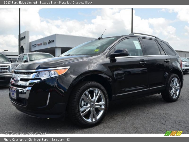 Tuxedo Black Metallic / Charcoal Black 2013 Ford Edge Limited