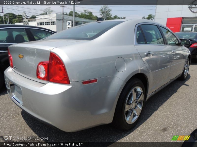Silver Ice Metallic / Ebony 2012 Chevrolet Malibu LT