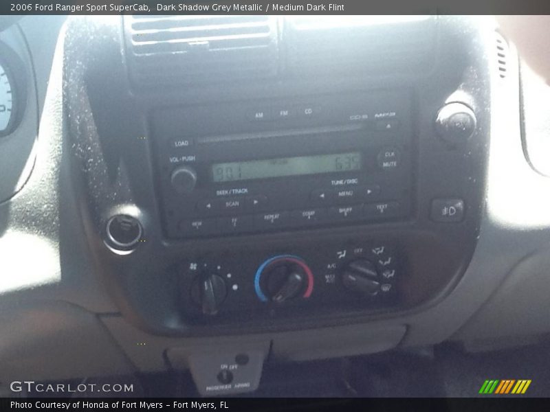 Dark Shadow Grey Metallic / Medium Dark Flint 2006 Ford Ranger Sport SuperCab